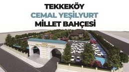 Samsun’un en büyük Millet Bahçesi Tekkeköy’e yapılacak