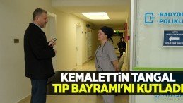 Kemalettin Tangal Tıp Bayramı’nı kutladı