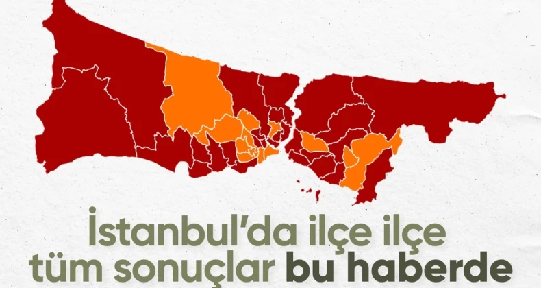 İlçe ilçe İstanbul’da seçim sonuçları