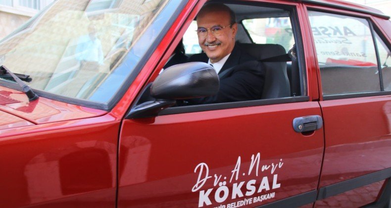 Yeni başkan makam aracını TOFAŞ yaptı