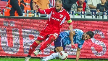 Samsunspor son nefeste 1 puanı kaptı