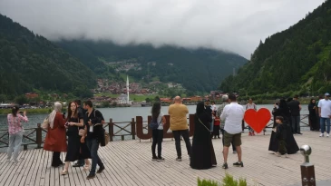 Uzungöl’de Kurban Bayramı hareketliliği yaşandı: Otellerdeki doluluk oranı yüzde 70