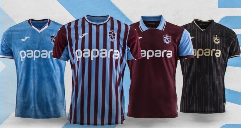 Trabzonspor yeni sezon formalarını tanıttı