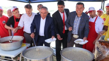 Havza’da Bayraktepe Bahar Şenliğine yoğun ilgi