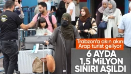 Trabzon Havalimanı’nda Arap turist yoğunluğu