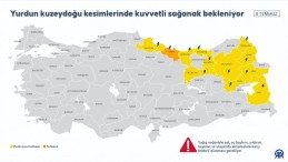 Yurdun kuzeydoğu ve doğu kesimlerinde kuvvetli sağanak bekleniyor