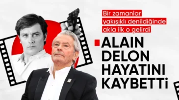 SON DAKİKA: Fransız aktör Alain Delon hayatını kaybetti