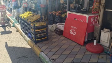 İskilip’te kaldırımı işgal eden 26 esnafa para cezası verildi