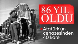 Mustafa Kemal Atatürk’ün cenazesinden kareler