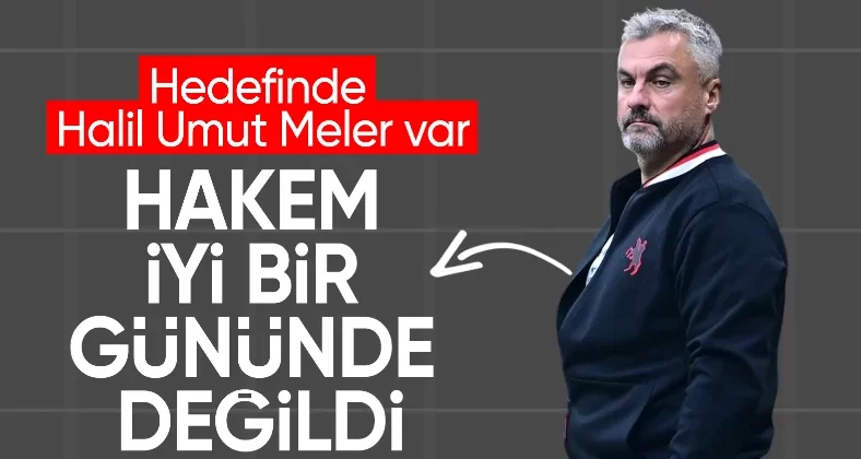 Thomas Reis: Hakemin iyi bir gününde olmadığı düşüncesindeyim