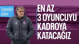 Şenol Güneş’ten transfer açıklaması