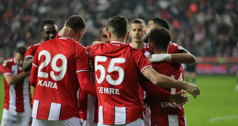 Samsunspor evinde Gaziantep FK’yi yendi