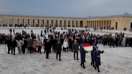 Samsunlu mübadillerden Anıtkabir’e ziyaret