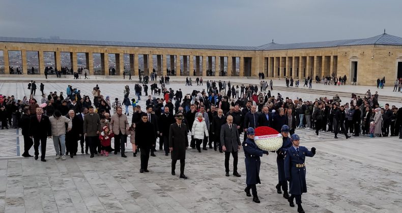 Samsunlu mübadillerden Anıtkabir’e ziyaret