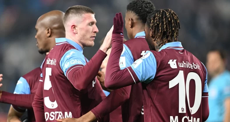 Trabzonspor, Eyüpspor’u tek golle geçti