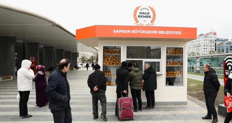 Başkan Doğan’dan Vatandaşlara Ramazan Hediyesi: Samsun Halk Ekmek Noktaları Hizmete Açıldı