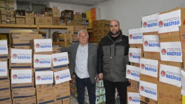Havza’da 150 Aileye Ramazan Kolisi Desteği