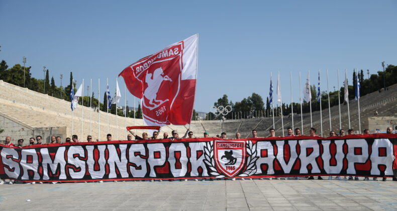 Türk taraftar, Samsunspor’un Panathinaikos maçı için 10 bin 300 kilometre yol katetti