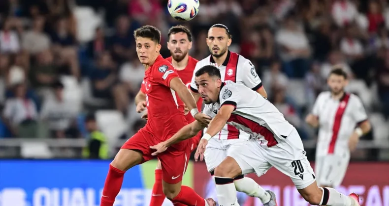 A Milli Futbol Takımı, Gürcistan karşısında üç puanı üç golle aldı