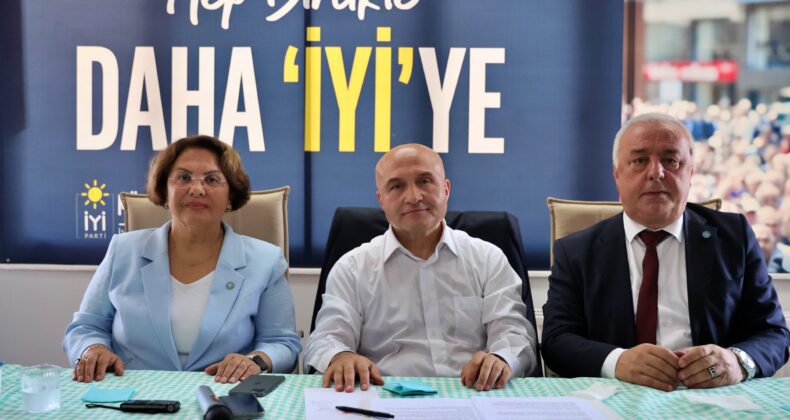 İYİ Partili Usta ve Yüksel, Samsun’da gazetecilerin sorularını yanıtladı