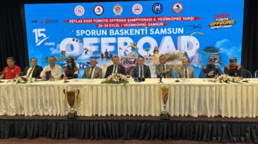 Petlas 2025 Türkiye Offroad Şampiyonası 4. Ayak Vezirköprü Yarışı yarın başlayacak