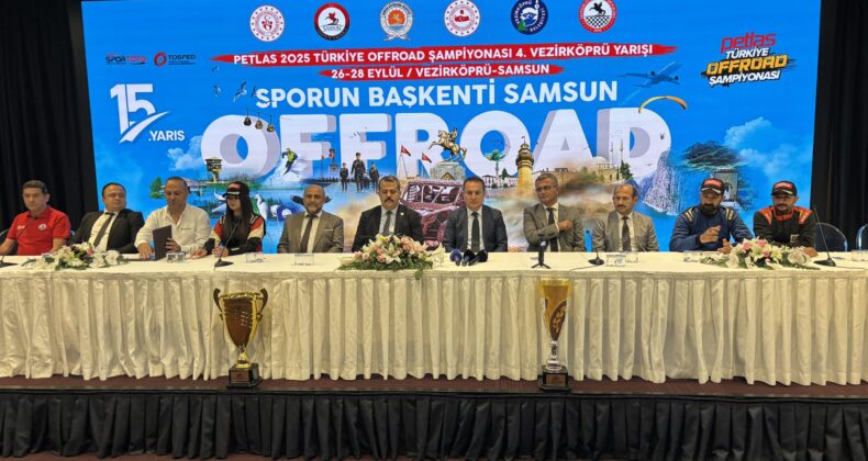 Petlas 2025 Türkiye Offroad Şampiyonası 4. Ayak Vezirköprü Yarışı yarın başlayacak