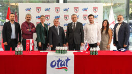 Samsunspor ile Otat Gıda Arasında 2025–2026 Sezonu İçin Sponsorluk Anlaşması İmzalandı