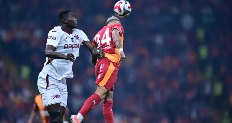 Galatasaray – Trabzonspor maçında gol sesi çıkmadı