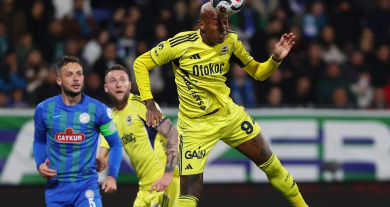 Fenerbahçe Rize’de Gövde Gösterisi Yaptı: 5-2