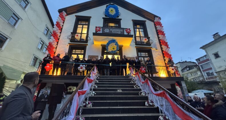 Samsun’da kadınlara hizmet sunulacak Hanımeli Konağı açıldı