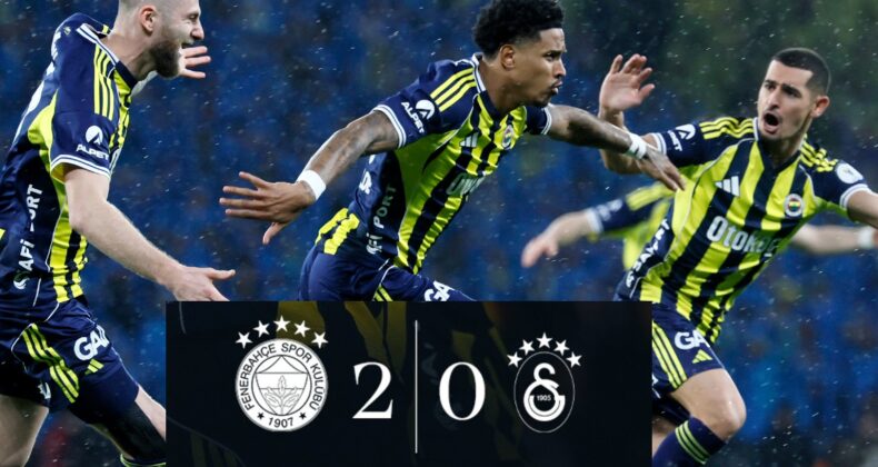 Fenerbahçe, Süper Kupa’da Galatasaray’ı Geçti: 2-0