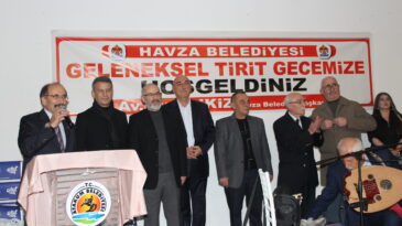 Havzalılar Samsun’da Geleneksel Tirit Sofrasında Buluştu