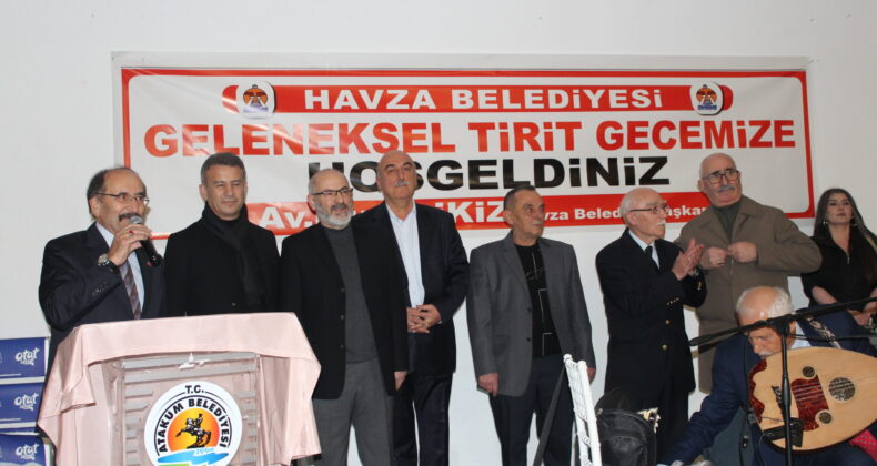 Havzalılar Samsun’da Geleneksel Tirit Sofrasında Buluştu