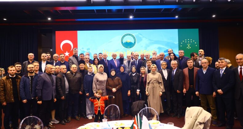 Samsun’da Çerkes Kültürü ve Dayanışma Aynı Sofrada Buluştu