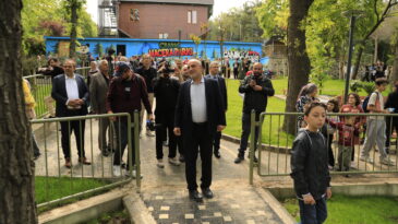 CANİKMAN, Canik Macera Parkı’nın açılışında ziyaretçileri karşıladı