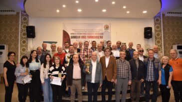 19 Mayıs Coşkusu Atakum’da Briç Turnuvasıyla Yaşandı