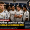 Real Madrid’de Arda Güler İddiası: Soyunma Odasında Gerilim Yaşandığı Öne Sürüldü