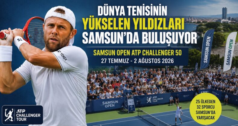 Dünya Tenisinin Genç Yıldızları Samsun Kortlarında Buluşacak