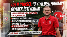 Celil Yüksel’den A Milli Takım Hedefi: “Ay-Yıldızlı Formayı Giymek İstiyorum”