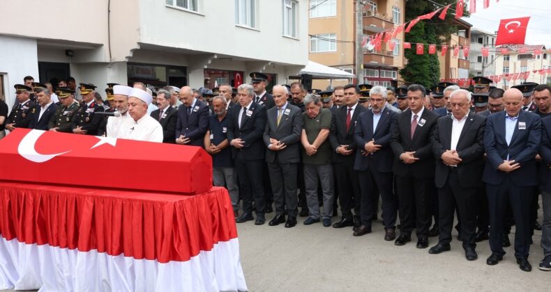Şehit Jandarma Uzman Çavuş Mehmet Demirbaş, Memleketi Samsun’da Gözyaşlarıyla Uğurlandı