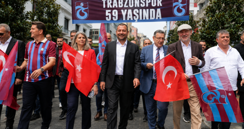 Trabzonspor 59. yaşını coşkuyla kutladı