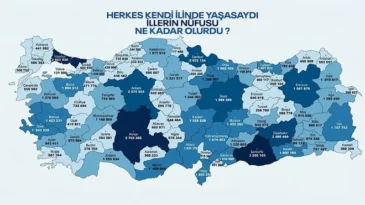 TÜİK simülasyonu yayınlandı: Herkes memleketine dönse ne olurdu?