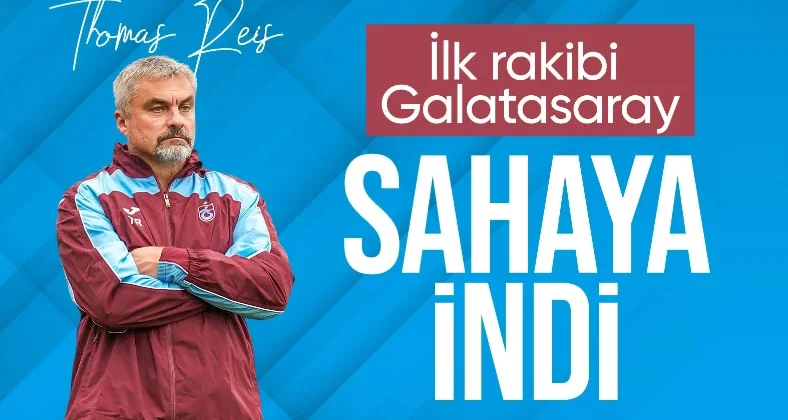 Thomas Reis, Trabzonspor’da ilk idmanına çıktı