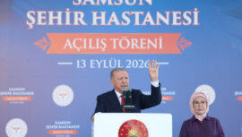 Cumhurbaşkanı Erdoğan, Samsun Şehir Hastanesi açılışında coşkuyla karşılandı