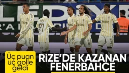 FENERBAHÇE RİZE’DE FARKLI KAZANDI!
