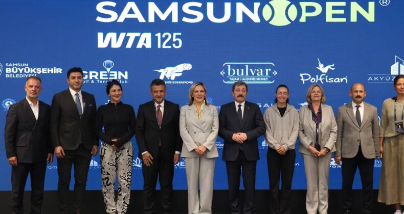 SAMSUN’DA DÜNYA TENİSİNİN KALBİ ATIYOR